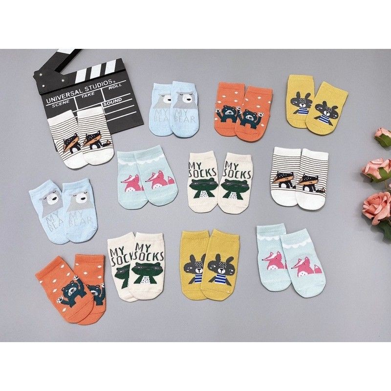 Tất Len Pony Kid Cổ Cao Chống Trượt Cho Bé Từ 3 Tháng - 4 Tuổi