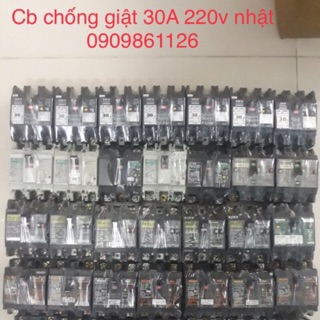 Cb chống giật 220V nhật nội địa 30A
