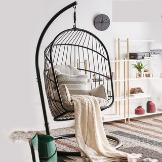 Ghế võng xích đu nằm thư giãn sang choảnh (đầy đủ phụ kiện như ảnh, bảo hành 12 tháng) gd362