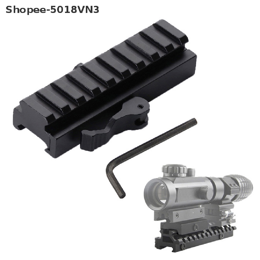 Giá đỡ khóa đòn bẩy có thể tháo rời nhanh chóng kích thước 20mm gắn bộ điều hợp đường sắt Shopee-5018VN3