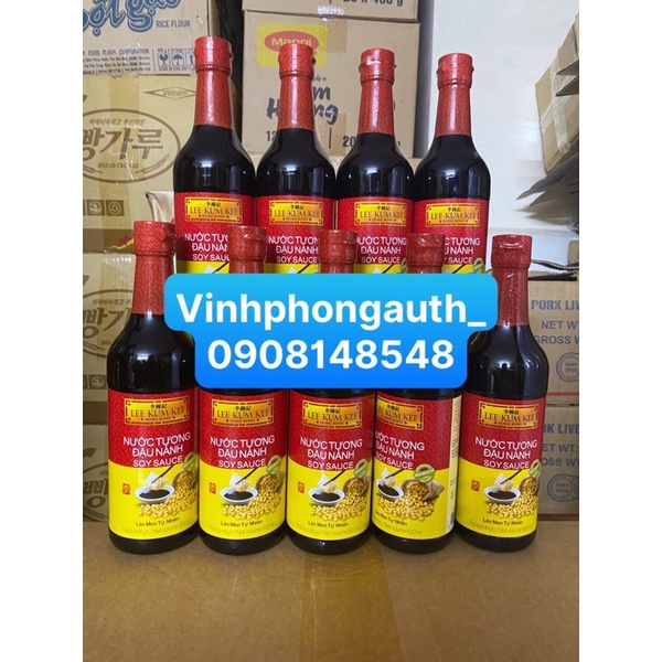 NƯỚC TƯƠNG ĐẬU NÀNH LEE KUM KEE 500ML
