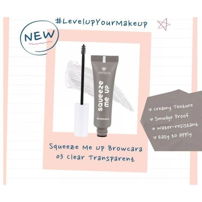 (hàng Mới Về) Mascara Chuốt Lông Mày Emina 8g