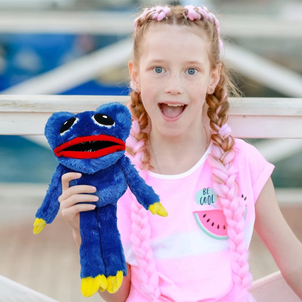 Poppy playtime game surrounding sausage monster plush toy hand puppet suitable for children 50cm FURN