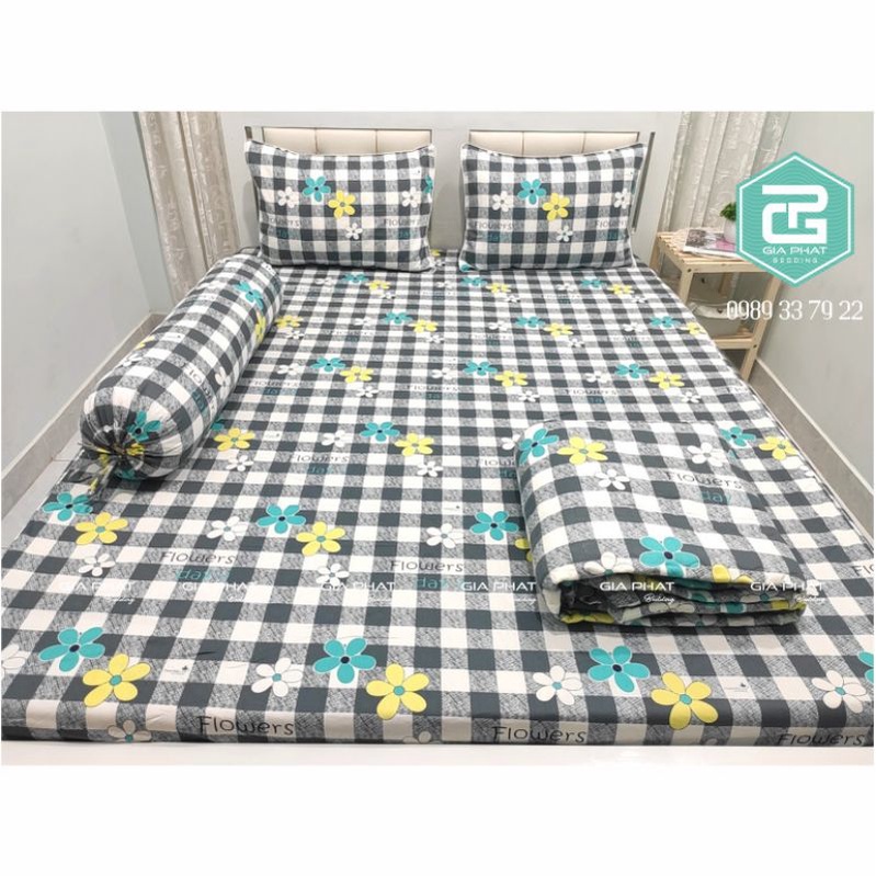 Ga lẻ 1m2 x 2m Cotton Thắng Lợi 100% chuẩn logo( không kèm áo gối) được chọn mẫu