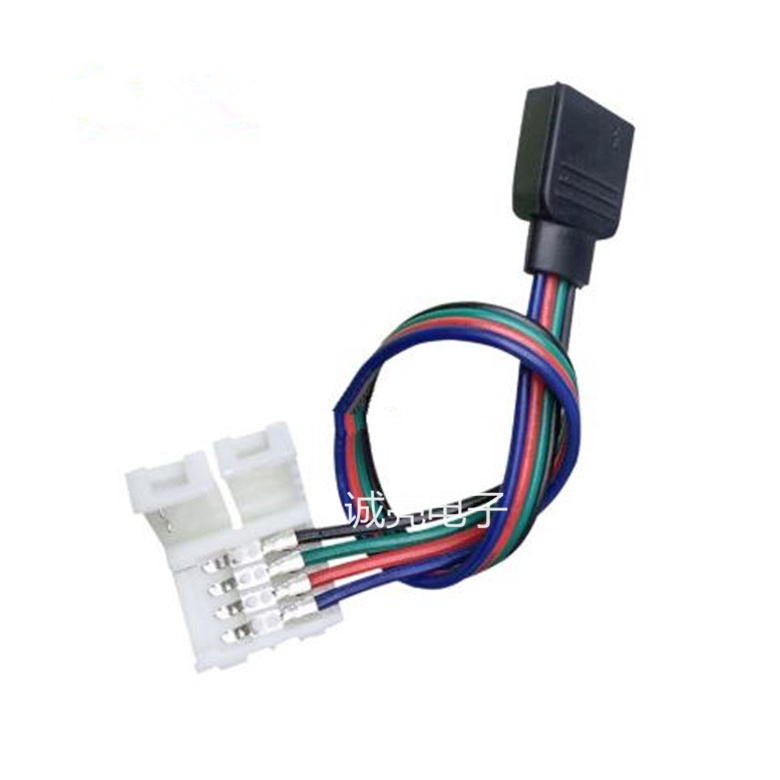 Phụ kiện các loại đầu nối dây led RGB 4 chân