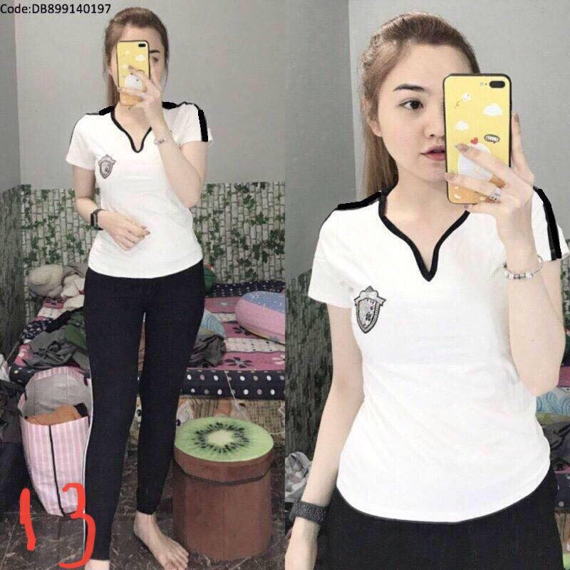 SET BỘ THỜI TRANG CỔ TIM THIÊU LOGO SIÊU ĐẸP-GK36