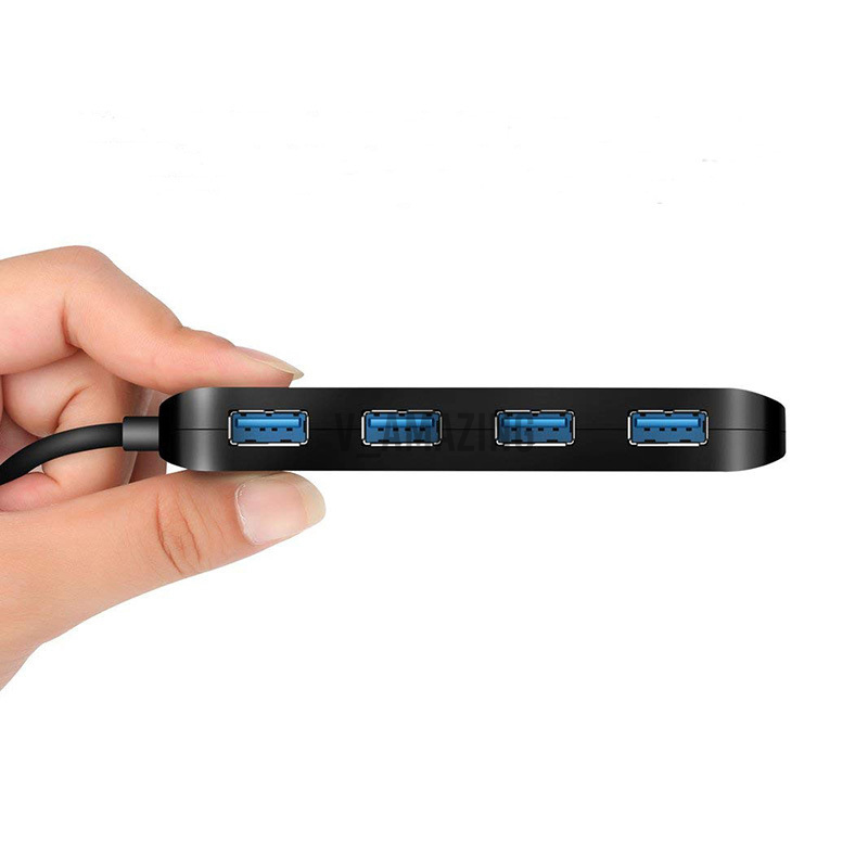 Hub Chia 4 Cổng Usb 3.0 Siêu Mỏng Có Công Tắc On / Off