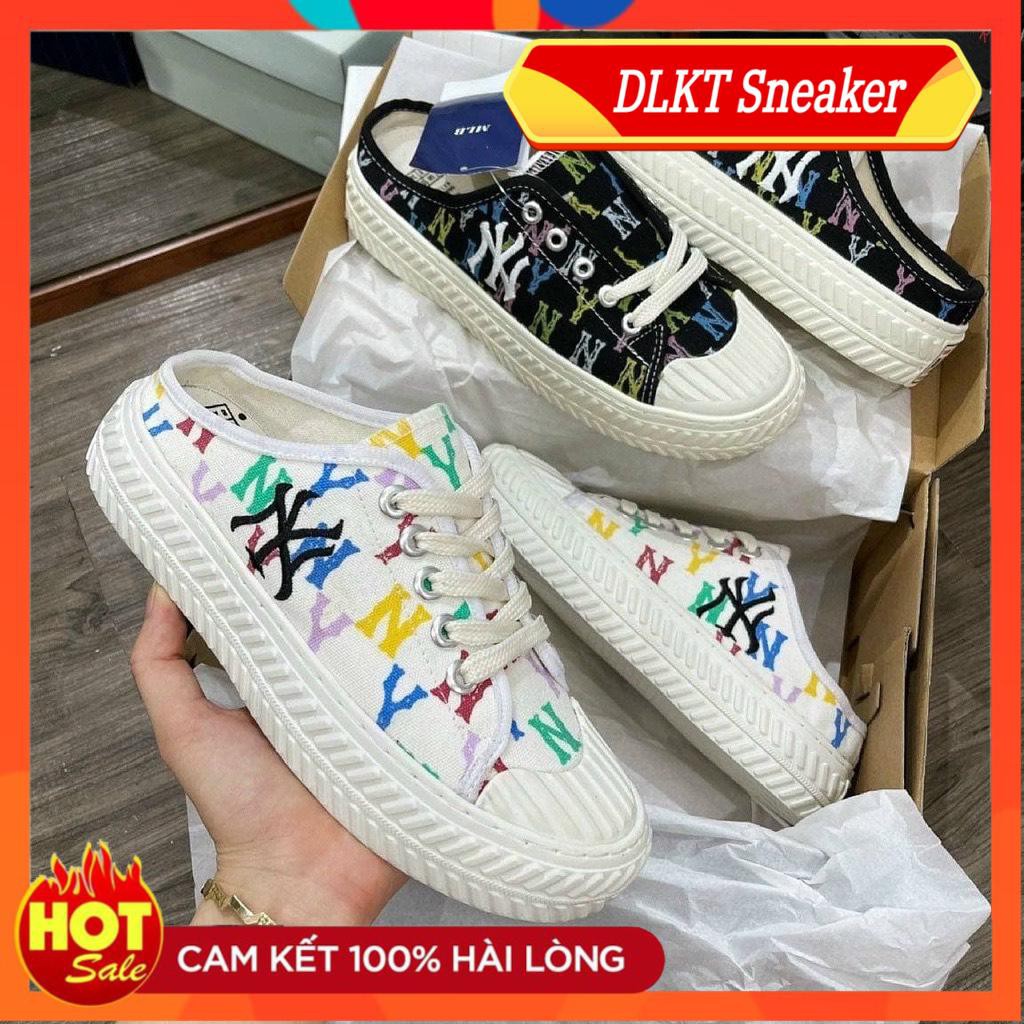 [ DLKT Sneaker ] Sục nữ 𝑴𝑳𝑩 𝑵𝒀 hàng đẹp full box bill  Giày sục Ny  Giày 𝑴𝑳𝑩 𝑵𝒀 freeship