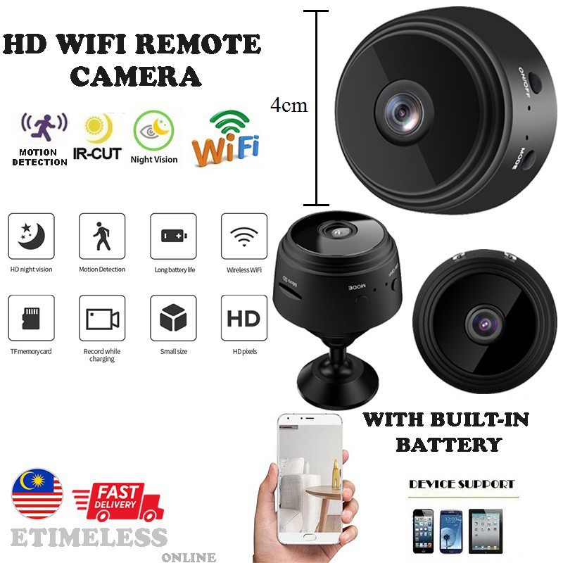 Camera giám sát kết nối internet A9 HD Wifi Không dây tích hợp hồng ngoại, quan sát từ xa