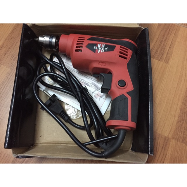 Máy khoan vặn vít Suker mini 220V