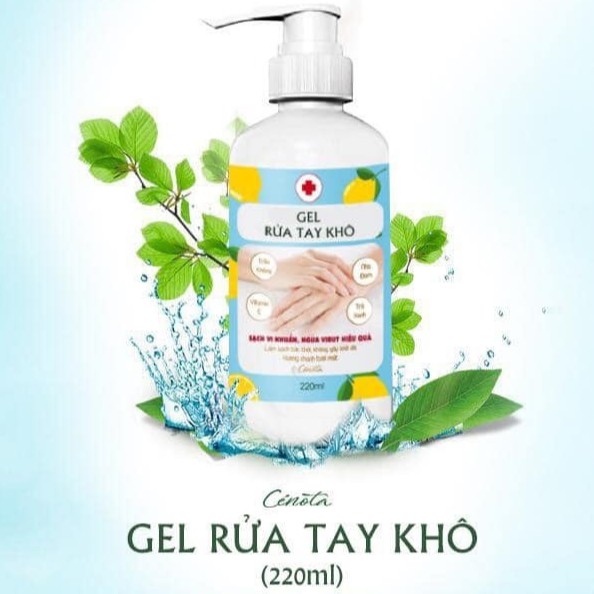 Nước Rửa Tay Sạch Khuẩn Cenota 220ml