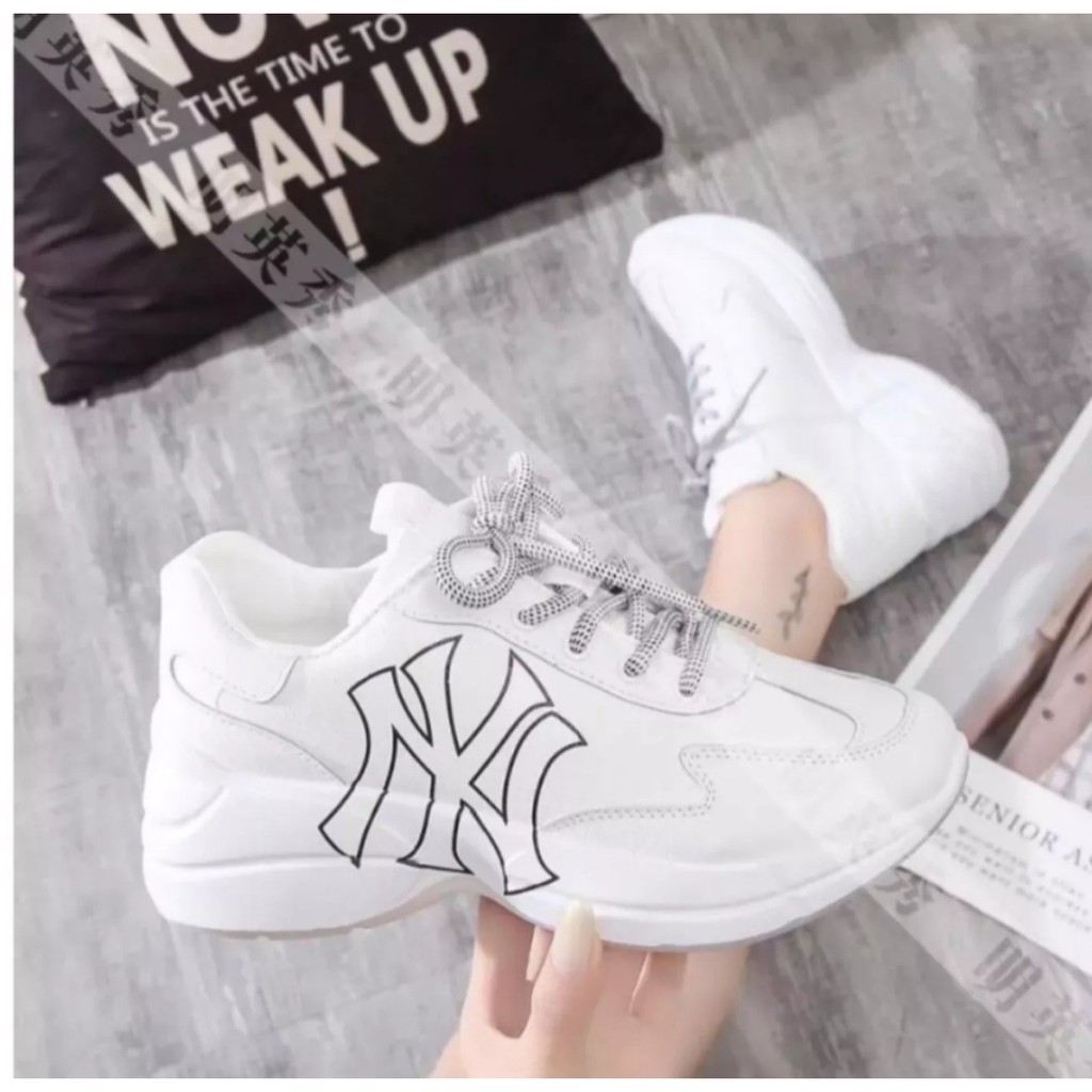 FREE SHIP Giày thể thao nữ siêu đẹp 3 màu độn đế 5cm 010