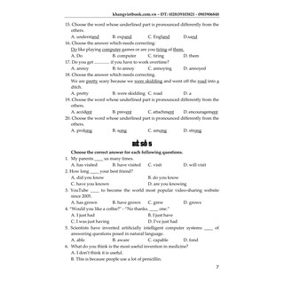 Sách - 100 Đề Kiểm Tra Tiếng Anh 10
