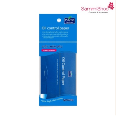 Giấy thấm dầu Mayan Powder Oil Control Paper