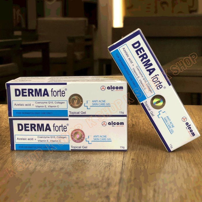 Gel MỤN Derma Forte giúp ngăn ngừa và giảm loại mụn trứng cá, mụn đầu đen, mụn đầu trắng mờ thâm liền sẹo | BigBuy360 - bigbuy360.vn