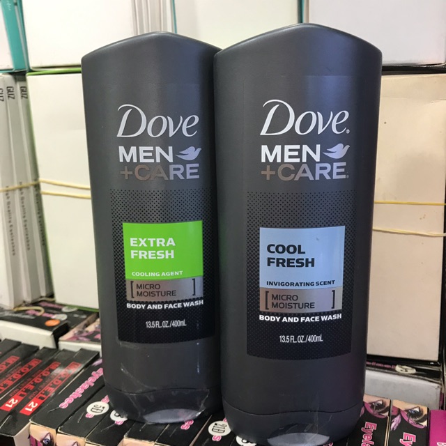 Dove men+care (tắm+rữa mặt) 2in1