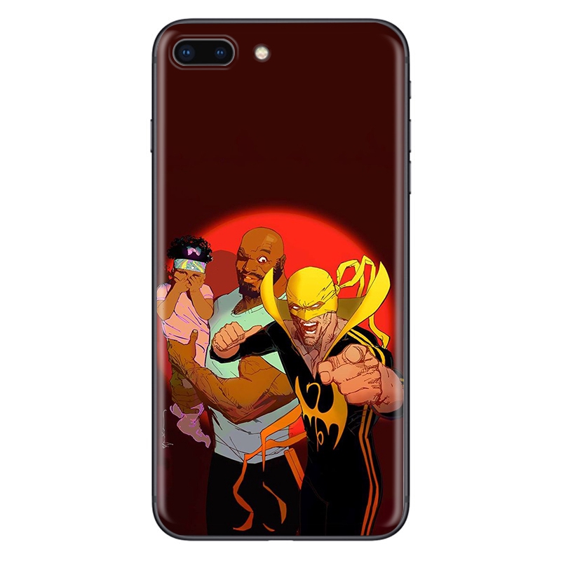 Ốp Điện Thoại Mềm Họa Tiết Luke Cage Marvel Cho Iphone 11 Pro Xs Max Xr X 8 7 6 6s Plus