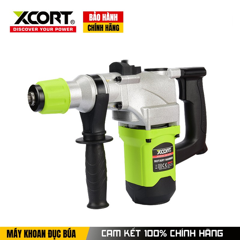 Máy Khoan Đục Bê Tông 1300W Xcort - Máy Khoan Búa - Máy Khoan Điện - Bảo Hành 18 Tháng