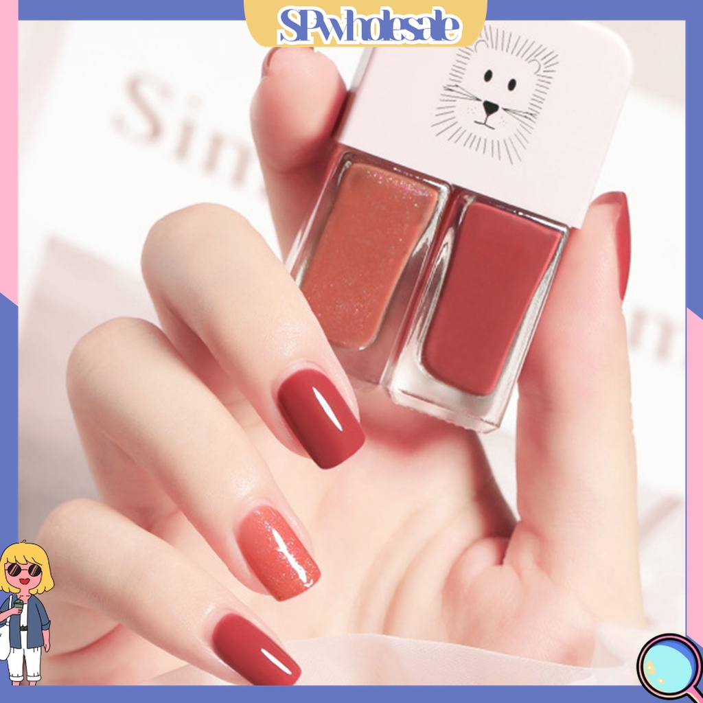 [SPwholesale] Gel sơn móng tay màu sắc kép nhiều mẫu tùy chọn nhỏ gọn tiện lợi