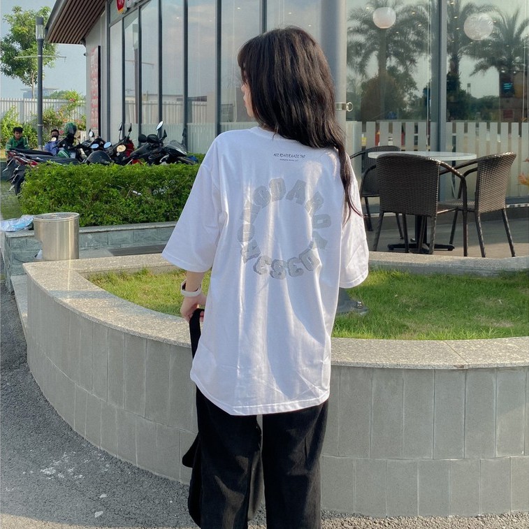 Áo thun cổ tròn tay lỡ unisex HOMIES in hình DARO