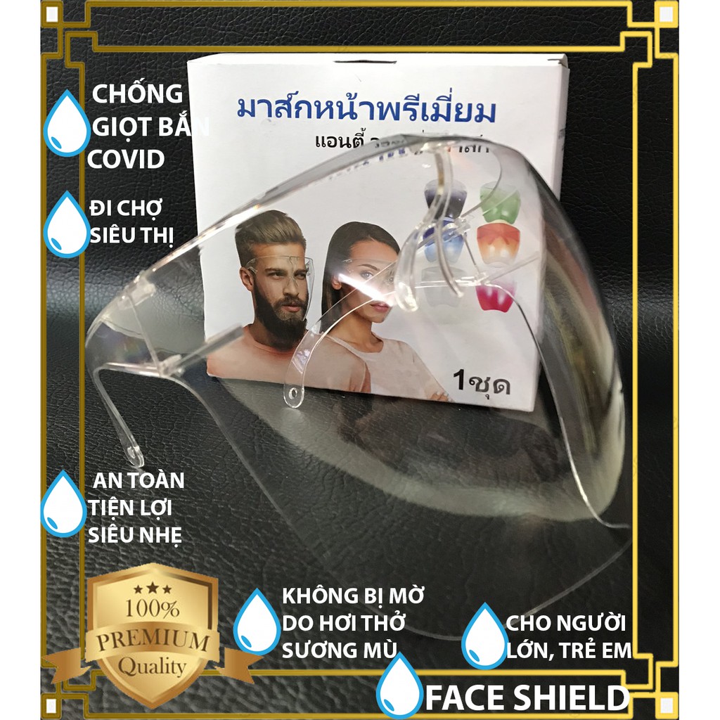 [Loại Tốt] Mắt Kính chống giọt bắn, kính chống dịch, tấm che y tế ôm sát khuôn mặt | BigBuy360 - bigbuy360.vn