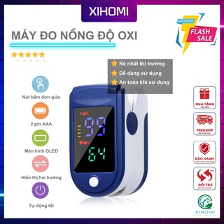 Máy đo nồng độ oxy trong máu spo2 pulse lk87 - máy đo nhịp tim pulse oximeter cầm tay - xihomi