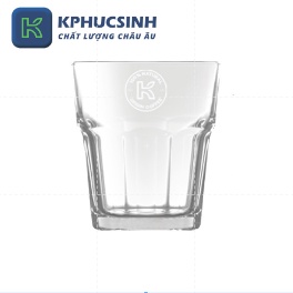 -Ly thủy tinh cao cấp thương hiệu K Coffee 285ml KPHUCSINH - Hàng Chính Hãng