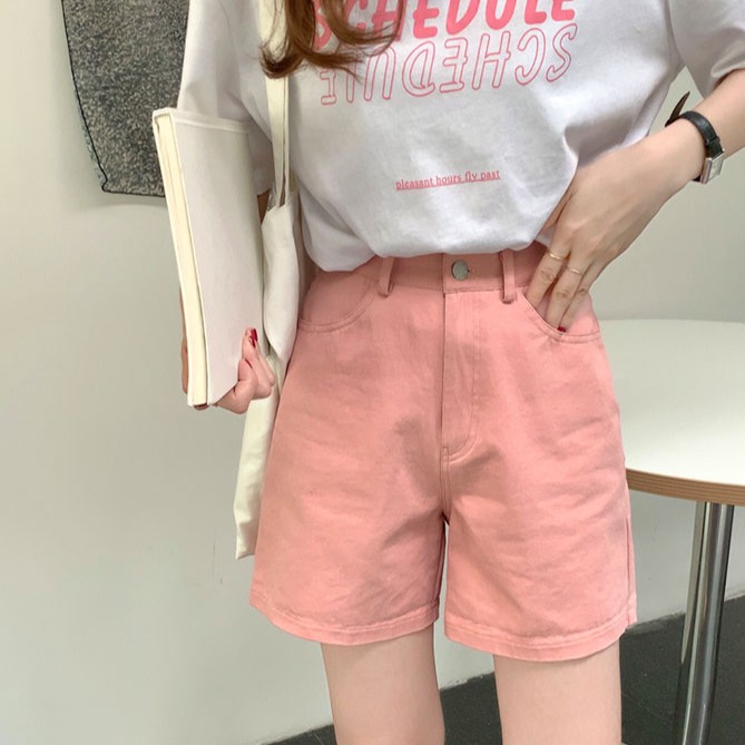 Quần Short Cạp Cao Ống Rộng Phong Cách Mới Hè 43076