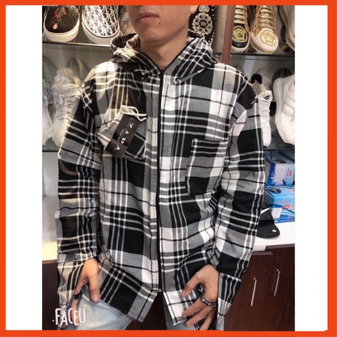 Áo Chống Nắng💖FREE SHIP💖Áo Chống Nắng 1 lớp Kẻ Caro - Chất Liệu Kaki Mềm - Thoáng Khí - Làm Mát BAOBA