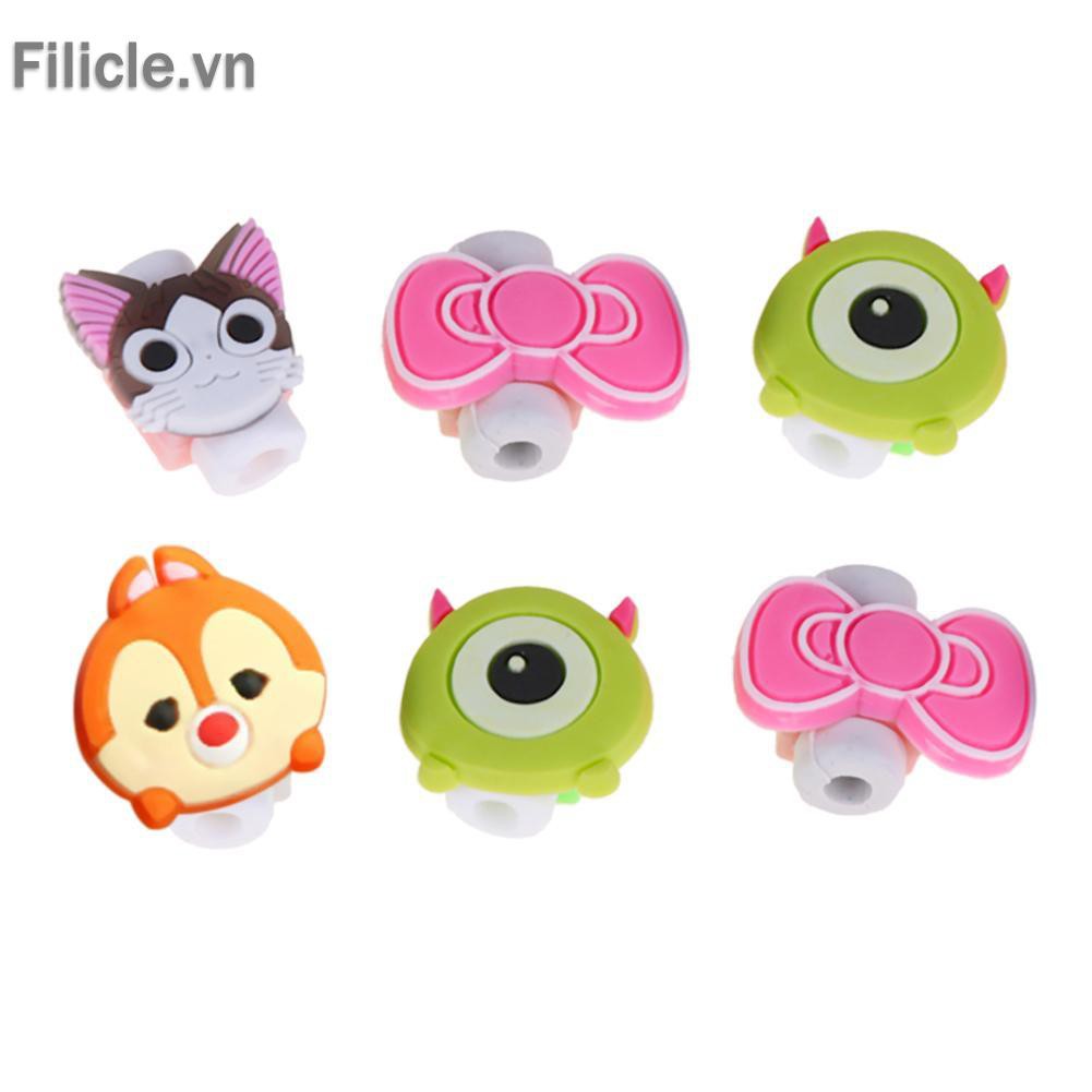 Phụ Kiện Bảo Vệ Dây Cáp Hình Hoạt Hình Đáng Yêu