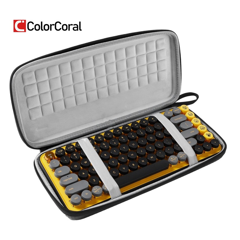 Túi đựng bàn phím bluetooth không dây logitech POP KEYS màu sắc đơn giản chống bụi