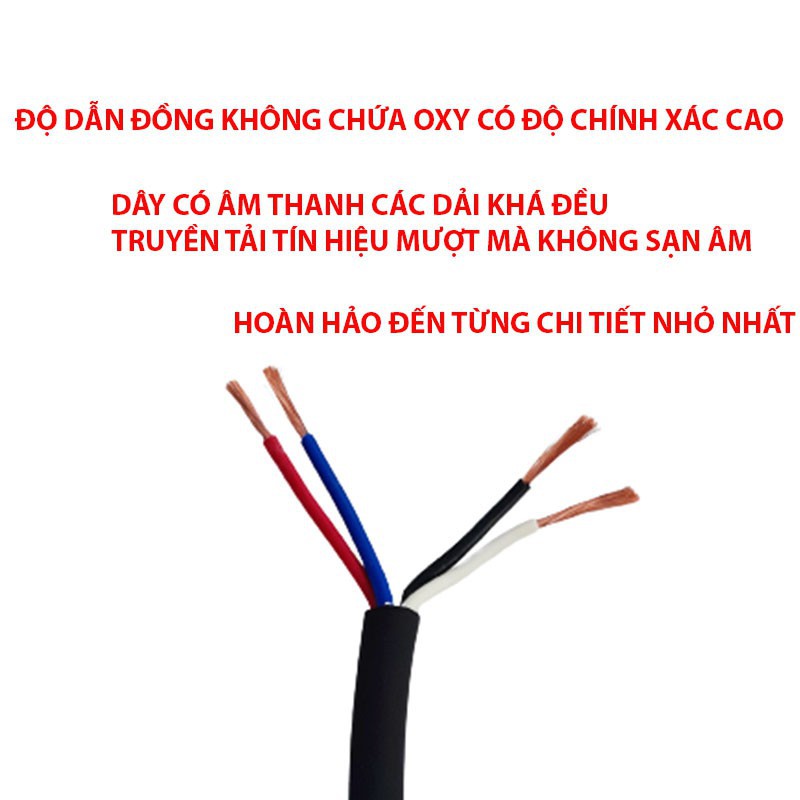 Dây loa sommer 4*2,5mm lõi đồng nguyên chất