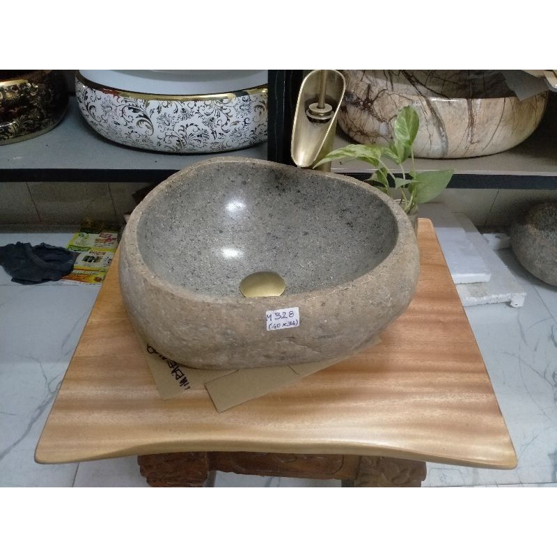 Bộ kệ lavabo gỗ