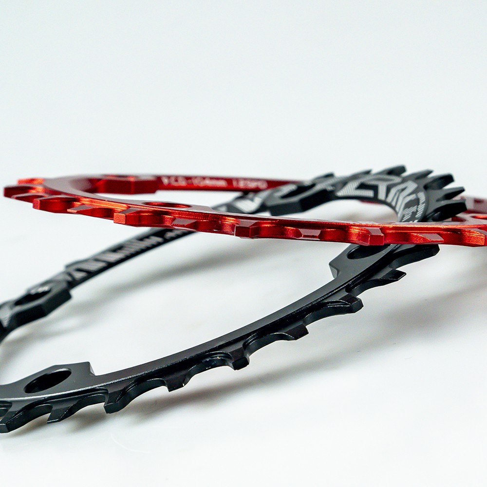 Bánh răng xe đạp leo núi MTB ZRACE BCD104 32/34/36/38T hình tròn/oval