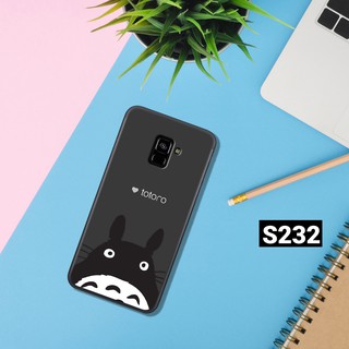 [Freeship toàn quốc từ 50k] Ốp lưng Samsung Galaxy A6 - A6 Plus - A8 - A8 Plus in hình Totoroo
