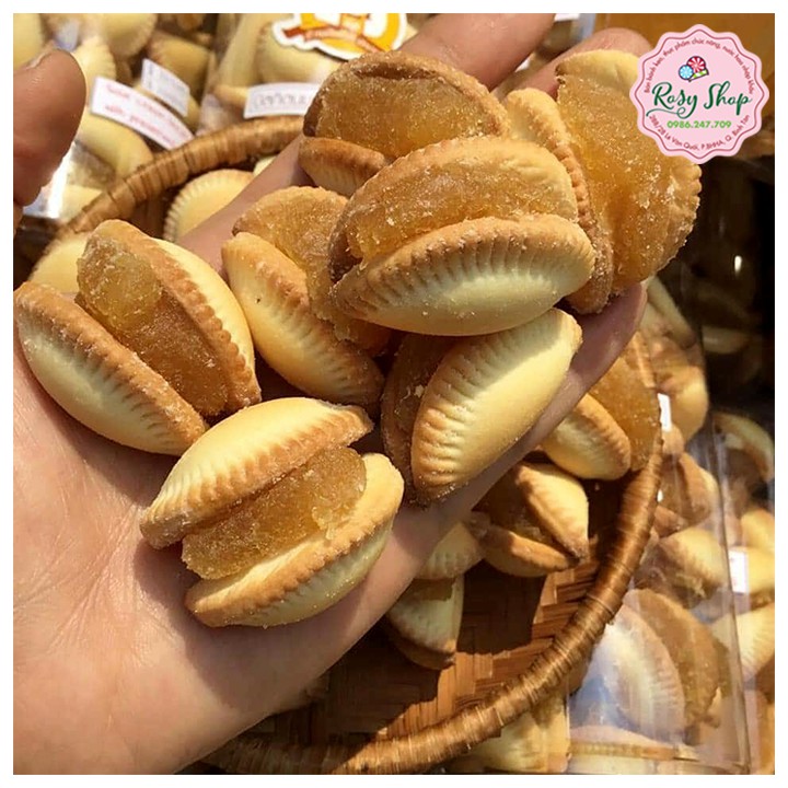 Bánh Sò Kẹp Thơm Thái Lan Hủ 200Gr