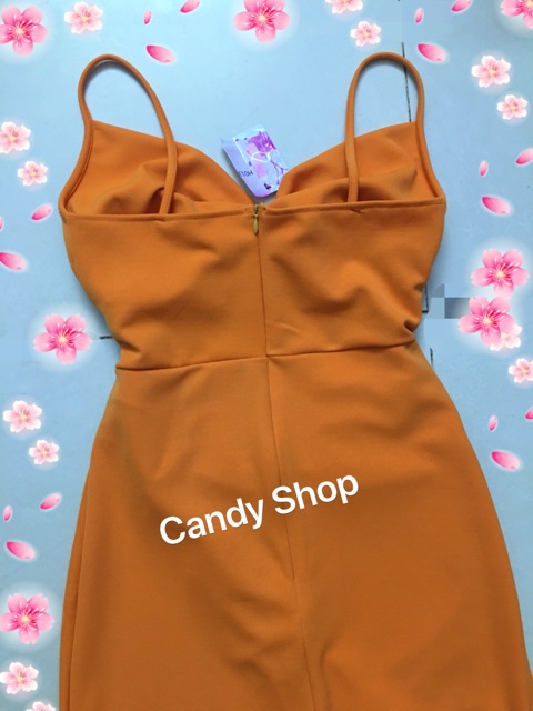 Đầm dạ hội 2s cổ đỗ xoắn eo xẻ tà kèm mút + Ảnh thật | BigBuy360 - bigbuy360.vn