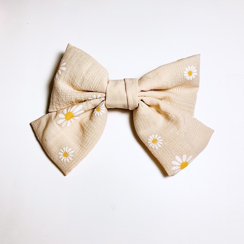 KẸP tóc nơ to phong cách Hàn quốc