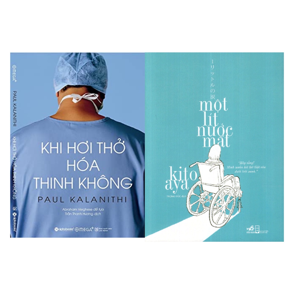 Sách Combo 2 Cuốn: Khi Hơi Thở Hóa Thinh Không + Một Lít Nước Mắt