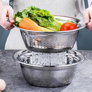 [GIÁ TỐT CHỌN MẪU]┅Cắt nhỏ đồ gia dụng bằng thép không gỉ máy rau củ khoai tây lau nhà bếp thái rửa sạch chậu đa chức nă