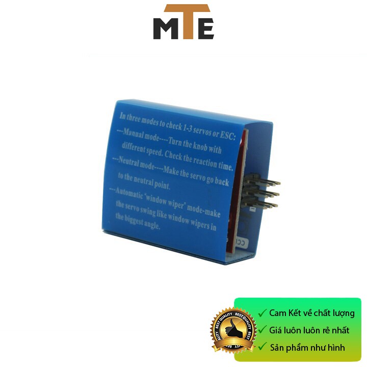 Mạch test servo, esc motor brushless