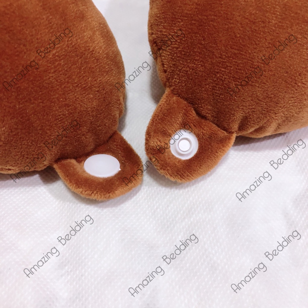 Gối tựa cổ cute giá rẻ ( loại có khuy bấm)