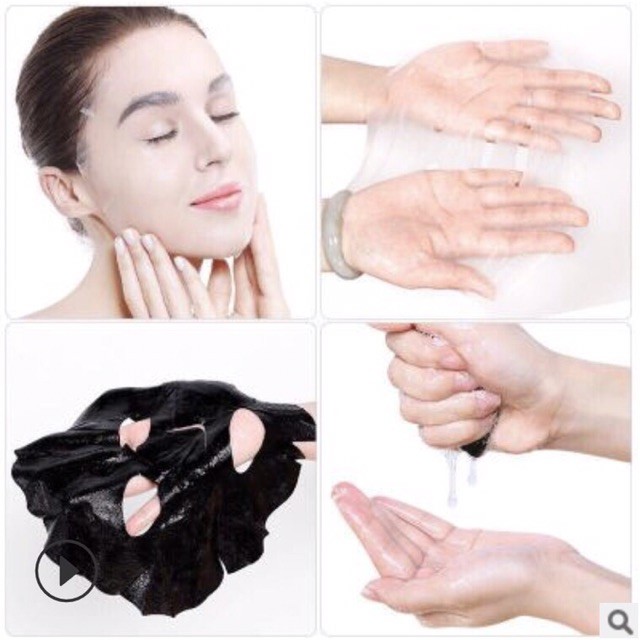 Mặt nạ cấp ẩm dưỡng trắng da thải độc mờ thâm  phục hồi da mask nội địa trung bisutang