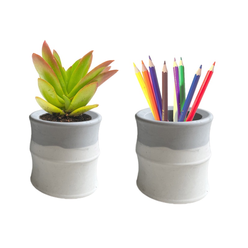 Sa Khuôn Làm Chậu Hoa Trang Trí Thủ Công DIY