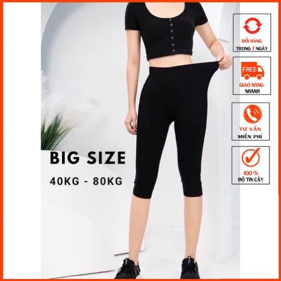 Quần legging ngố nữ lưng cao gen bụng