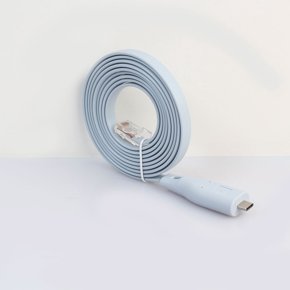 Cáp ChuyểN ĐổI 6ft USB Type C RS232 Sang RJ45 Cho Cisco Router FTDI W26