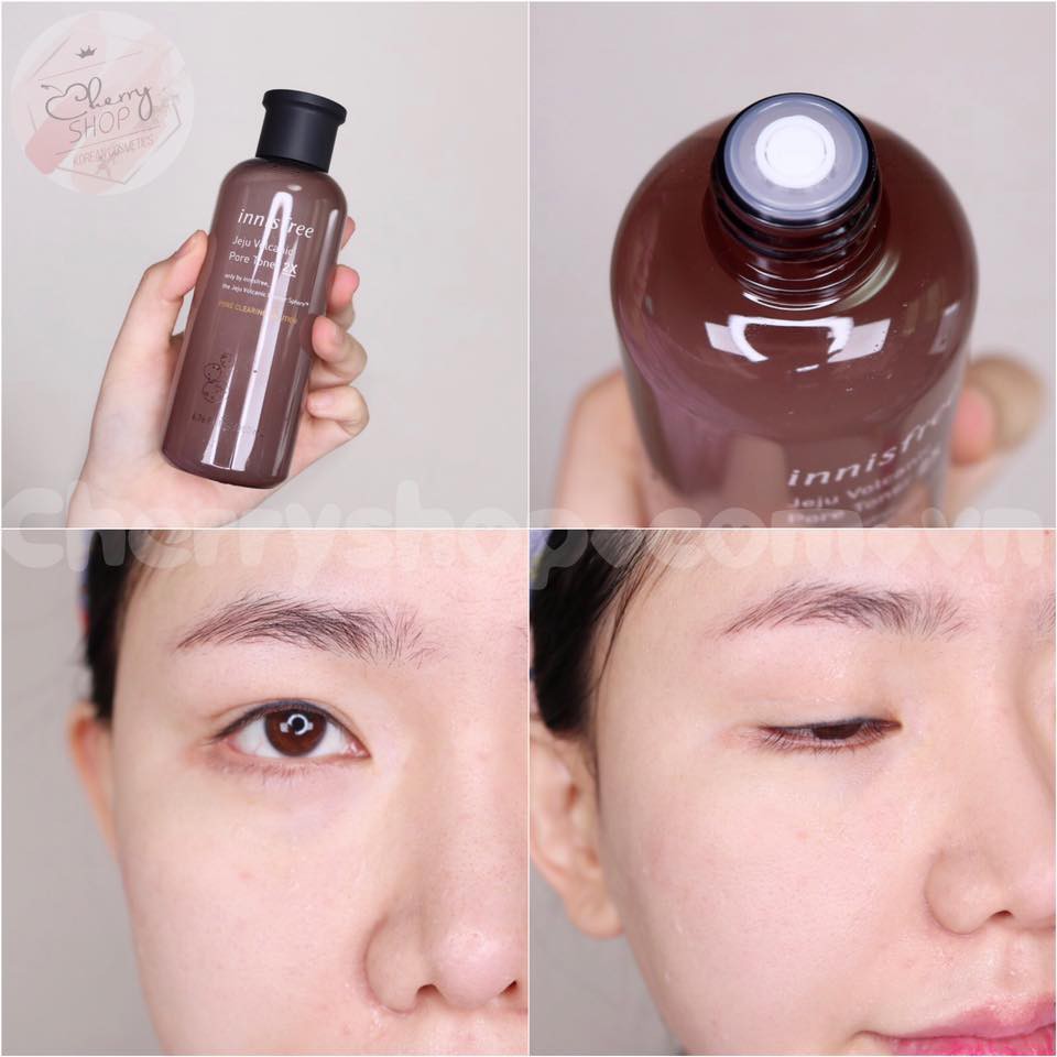 Nước Hoa Hồng Innisfree Jeju Volcanic Pore Toner 2x 2019