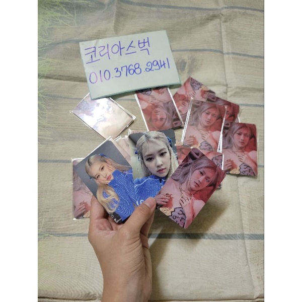 BỘ 3 ẢNH BO GÓC ROSÉ-R FRIST SINGLE ALBUM [DEAL HÀN]