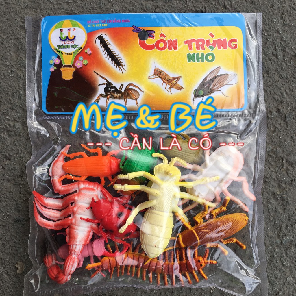 Đồ Chơi Thú Nhựa Dẻo Nhỏ Hàng Việt Nam