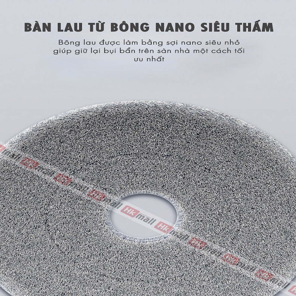 Cây lau nhà thông minh nhật bản Hikari tặng 2 bông lau